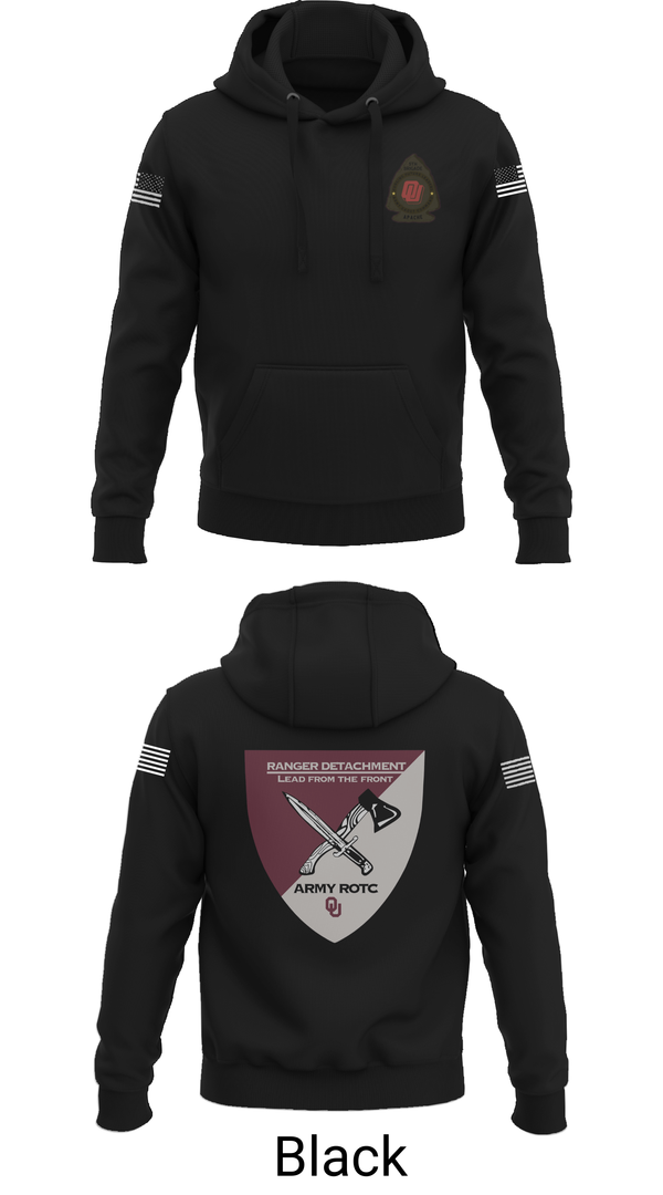 Hoodie, FY 25-26 OU RC, Army, Teamtime, Team time, sublimation, custom sports apparel, team uniforms, spirit wear, spiritwear, sports uniforms, custom shirts, team store, custom team store, fundraiser sports, apparel fundraiser