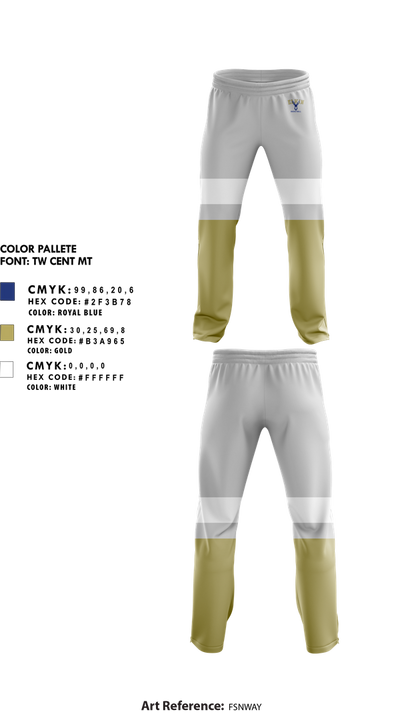 Elkin High School Basketball 13790078 Sweatpants - 2