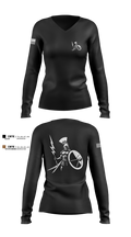 AV-PED//FST 85926430 Women's Long Sleeve V-neck Shirt - 4