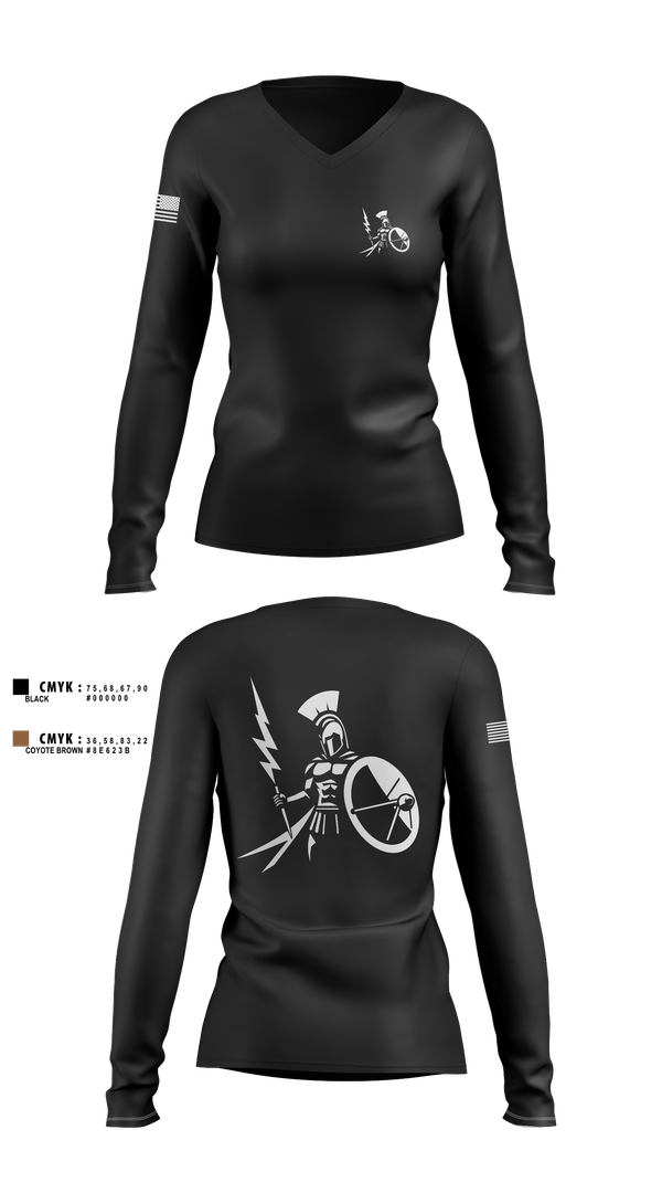 Womens Long Sleeve Vneck Shirt, AV-PED//FST, , Teamtime, Team time, sublimation, custom sports apparel, team uniforms, spirit wear, spiritwear, sports uniforms, custom shirts, team store, custom team store, fundraiser sports, apparel fundraiser