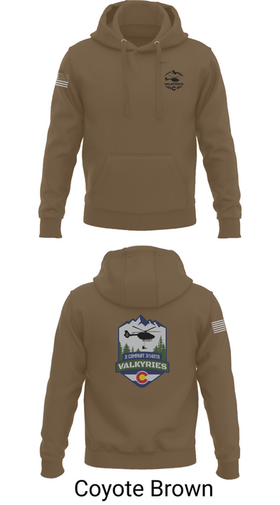 D Co 3-140th AVN 89038545 Hoodie - 17