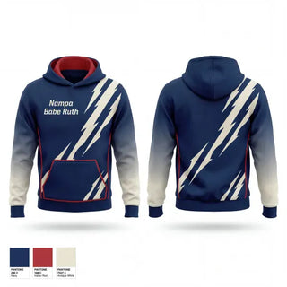 Hoodie, Nampa Babe Ruth, Baseball, Teamtime, Team time, sublimation, custom sports apparel, team uniforms, spirit wear, spiritwear, sports uniforms, custom shirts, team store, custom team store, fundraiser sports, apparel fundraiser