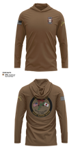 247TH Military Police Detachment Long Sleeve Performance Shirt with hood - 111