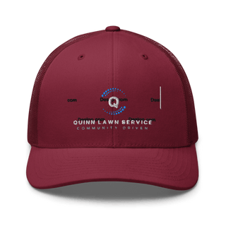 Quinn lawn care 50942493 Retro Trucker Hat | Yupoong 6606