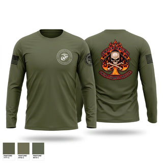 Long Sleeve Performance Shirt, Force Recon 105 Division, Marines, Teamtime, Team time, sublimation, custom sports apparel, team uniforms, spirit wear, spiritwear, sports uniforms, custom shirts, team store, custom team store, fundraiser sports, apparel fundraiser
