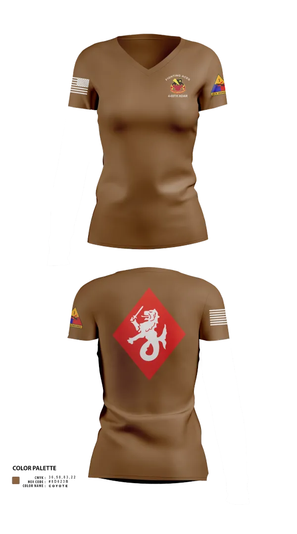 Womens Short Sleeve Vneck Shirt, , Army, Teamtime, Team time, sublimation, custom sports apparel, team uniforms, spirit wear, spiritwear, sports uniforms, custom shirts, team store, custom team store, fundraiser sports, apparel fundraiser