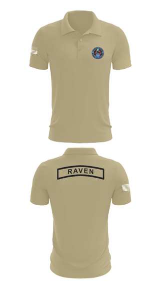 Short Sleeve Performance Polo, Phoenix Raven Instrutor, , Teamtime, Team time, sublimation, custom sports apparel, team uniforms, spirit wear, spiritwear, sports uniforms, custom shirts, team store, custom team store, fundraiser sports, apparel fundraiser