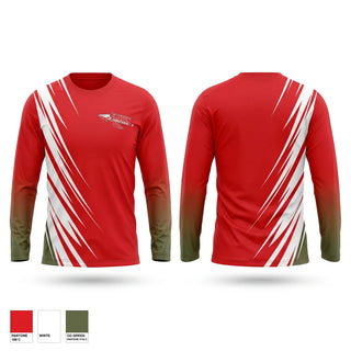 Long Sleeve Performance Shirt, Erwin Warriors, Men's Soccer, Teamtime, Team time, sublimation, custom sports apparel, team uniforms, spirit wear, spiritwear, sports uniforms, custom shirts, team store, custom team store, fundraiser sports, apparel fundraiser