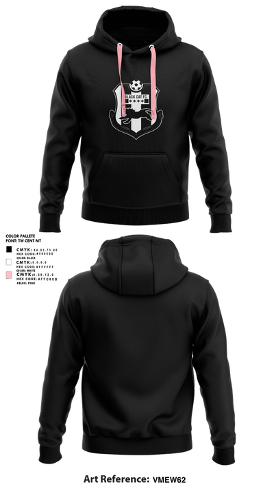 Black Cat FC 26939473 Hoodie - 1