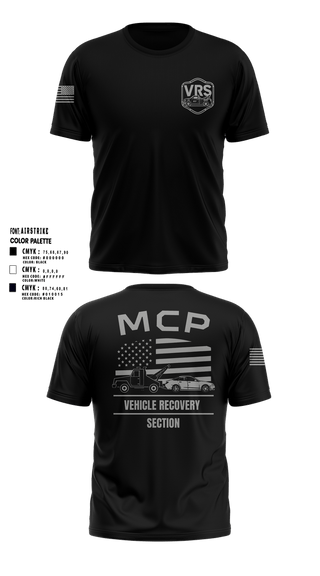 Old School Cotton Feel Shirt, Vehicle Recovery Section, Police, Teamtime, Team time, sublimation, custom sports apparel, team uniforms, spirit wear, spiritwear, sports uniforms, custom shirts, team store, custom team store, fundraiser sports, apparel fundraiser