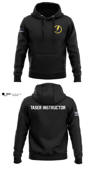 Hoodie, U.S. Capitol Police Taser Instructors, Police, Teamtime, Team time, sublimation, custom sports apparel, team uniforms, spirit wear, spiritwear, sports uniforms, custom shirts, team store, custom team store, fundraiser sports, apparel fundraiser