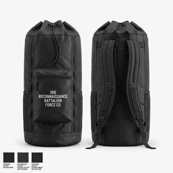 Gear Bag, 3rd Reconnaissance Battalion, Force Co, Marines, Teamtime, Team time, sublimation, custom sports apparel, team uniforms, spirit wear, spiritwear, sports uniforms, custom shirts, team store, custom team store, fundraiser sports, apparel fundraiser