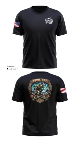 Old School Cotton Feel Shirt, MORTARS, National Guard, Teamtime, Team time, sublimation, custom sports apparel, team uniforms, spirit wear, spiritwear, sports uniforms, custom shirts, team store, custom team store, fundraiser sports, apparel fundraiser