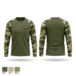 Long Sleeve Performance Shirt, SGT OWENS, Wrestling, Teamtime, Team time, sublimation, custom sports apparel, team uniforms, spirit wear, spiritwear, sports uniforms, custom shirts, team store, custom team store, fundraiser sports, apparel fundraiser