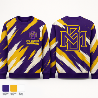 Crew Neck Sweatshirt, Mo Better Jaguars, Track & Field, Teamtime, Team time, sublimation, custom sports apparel, team uniforms, spirit wear, spiritwear, sports uniforms, custom shirts, team store, custom team store, fundraiser sports, apparel fundraiser
