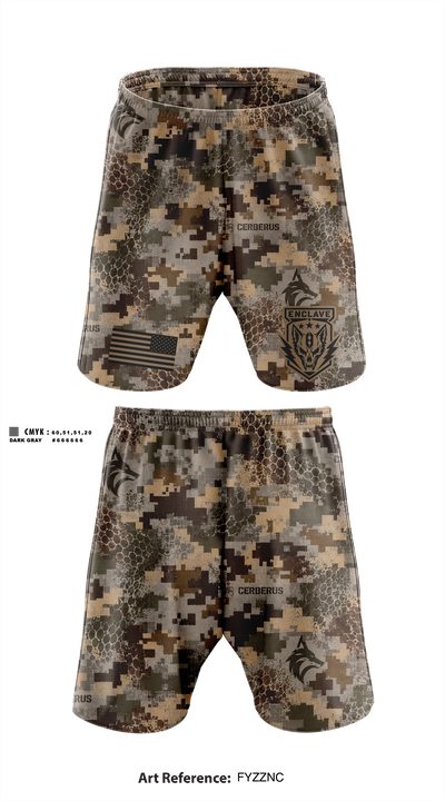 Cerberus unit Athletic Shorts With Pockets - 31