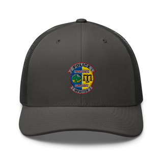 Newton Police Department 7766110 Retro Trucker Hat | Yupoong 6606