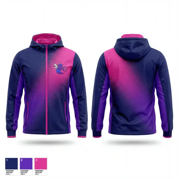 Windbreaker, Carolina Sting, Women's Basketball, Teamtime, Team time, sublimation, custom sports apparel, team uniforms, spirit wear, spiritwear, sports uniforms, custom shirts, team store, custom team store, fundraiser sports, apparel fundraiser