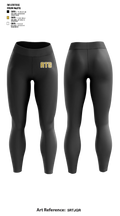 ALL THE SMOKE Womens Leggings - 5