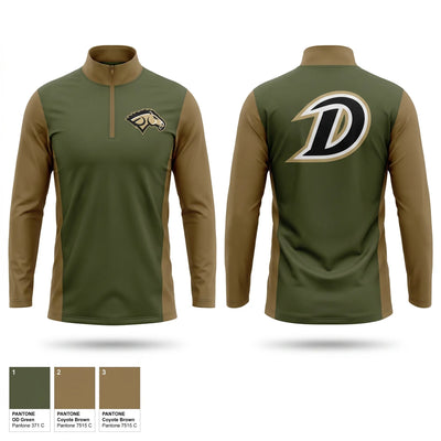 Davenport raiders Quarter Zip Jacket - 1