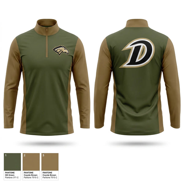 Quarter Zip Jacket, Davenport raiders, , Teamtime, Team time, sublimation, custom sports apparel, team uniforms, spirit wear, spiritwear, sports uniforms, custom shirts, team store, custom team store, fundraiser sports, apparel fundraiser
