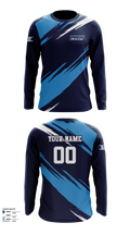 South GA Blue Sox Long Sleeve Performance Shirt - 3