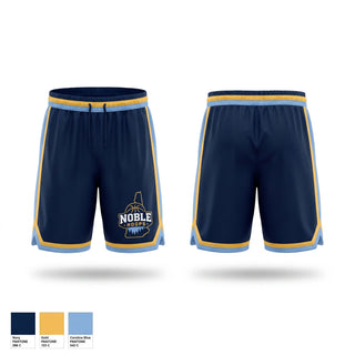 Athletic Shorts With Pockets, Noble Hoops, Women's Basketball, Teamtime, Team time, sublimation, custom sports apparel, team uniforms, spirit wear, spiritwear, sports uniforms, custom shirts, team store, custom team store, fundraiser sports, apparel fundraiser
