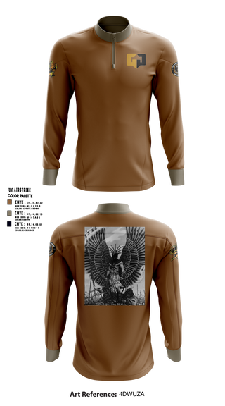 Quarter Zip Jacket, GGT Wrestling, Wrestling, Teamtime, Team time, sublimation, custom sports apparel, team uniforms, spirit wear, spiritwear, sports uniforms, custom shirts, team store, custom team store, fundraiser sports, apparel fundraiser