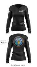 DTRA-Europe 79161221 Women's Long Sleeve V-neck Shirt - 26