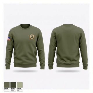Crew Neck Sweatshirt, Franklin County Sheriff's Department, Police, Teamtime, Team time, sublimation, custom sports apparel, team uniforms, spirit wear, spiritwear, sports uniforms, custom shirts, team store, custom team store, fundraiser sports, apparel fundraiser