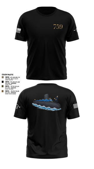 Short Sleeve Performance Shirt, USS Jefferson City, Navy, Teamtime, Team time, sublimation, custom sports apparel, team uniforms, spirit wear, spiritwear, sports uniforms, custom shirts, team store, custom team store, fundraiser sports, apparel fundraiser