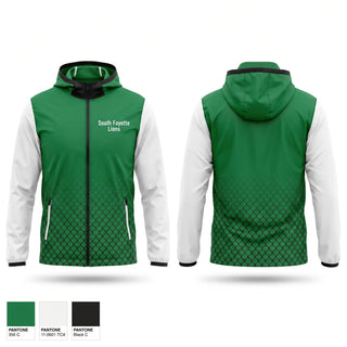 Windbreaker, South Fayette Lions, Baseball, Teamtime, Team time, sublimation, custom sports apparel, team uniforms, spirit wear, spiritwear, sports uniforms, custom shirts, team store, custom team store, fundraiser sports, apparel fundraiser