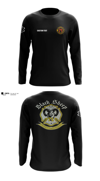 Long Sleeve Performance Shirt, Sparta Fire/Rescue, Fire Department, Teamtime, Team time, sublimation, custom sports apparel, team uniforms, spirit wear, spiritwear, sports uniforms, custom shirts, team store, custom team store, fundraiser sports, apparel fundraiser