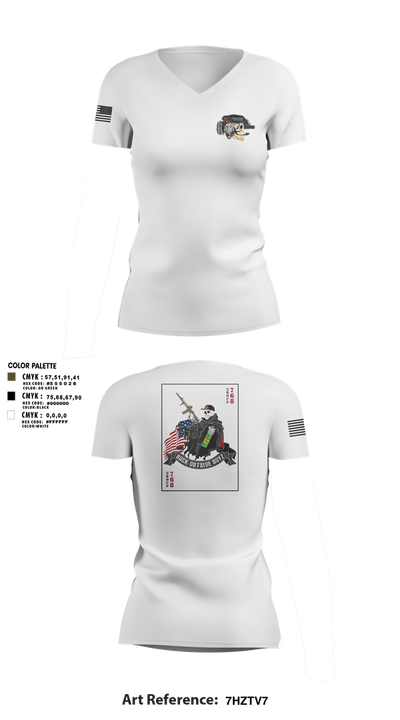 Human Smuggling 75508558 Women's Short Sleeve V-neck Shirt - 5
