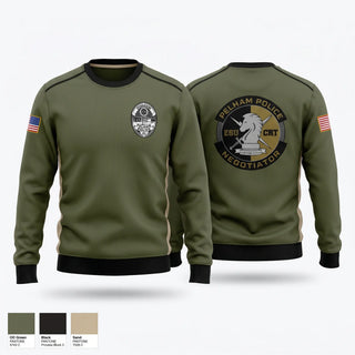 Crew Neck Sweatshirt, Critical Response Team, Police, Teamtime, Team time, sublimation, custom sports apparel, team uniforms, spirit wear, spiritwear, sports uniforms, custom shirts, team store, custom team store, fundraiser sports, apparel fundraiser