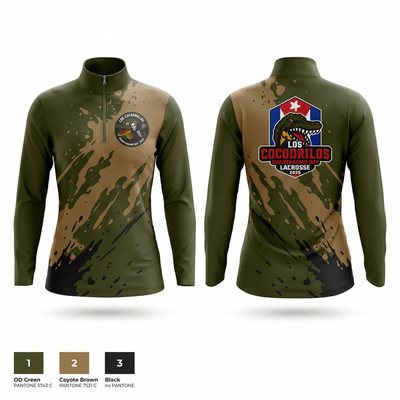 Los Cocodrilos 14023628 Quarter Zip Jacket - 1