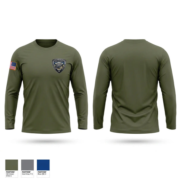 Long Sleeve Performance Shirt, Prince George's County Police Robbery Unit, Police, Teamtime, Team time, sublimation, custom sports apparel, team uniforms, spirit wear, spiritwear, sports uniforms, custom shirts, team store, custom team store, fundraiser sports, apparel fundraiser