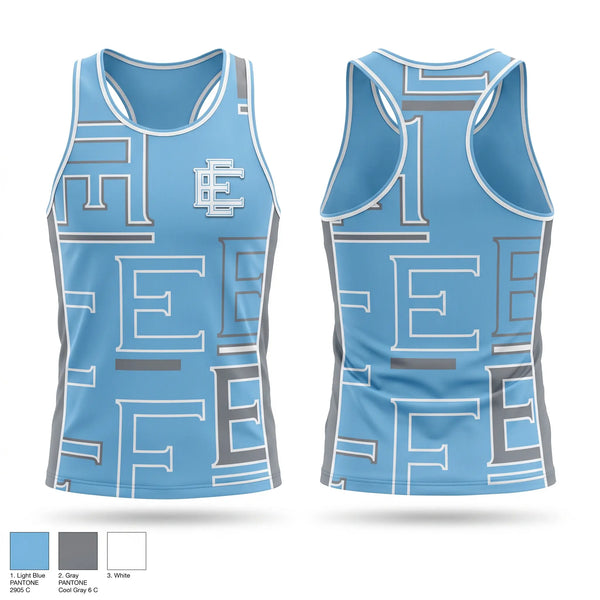 Mens Track Singlet, Easy Elite Distance Project, Cross Country, Teamtime, Team time, sublimation, custom sports apparel, team uniforms, spirit wear, spiritwear, sports uniforms, custom shirts, team store, custom team store, fundraiser sports, apparel fundraiser