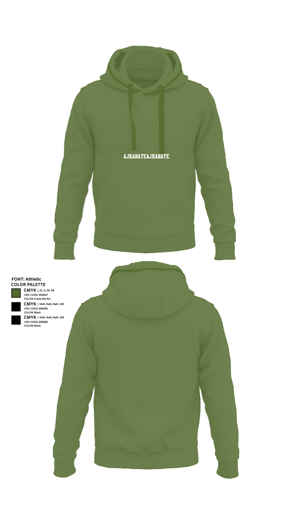 Hoodie, AJKarateAJKarate, Spirit Store, Teamtime, Team time, sublimation, custom sports apparel, team uniforms, spirit wear, spiritwear, sports uniforms, custom shirts, team store, custom team store, fundraiser sports, apparel fundraiser