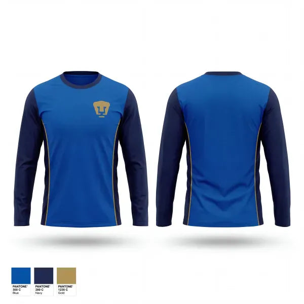 Long Sleeve Performance Shirt, Pumas, Men's Soccer, Teamtime, Team time, sublimation, custom sports apparel, team uniforms, spirit wear, spiritwear, sports uniforms, custom shirts, team store, custom team store, fundraiser sports, apparel fundraiser