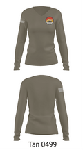 Wasatch Front Area 56381095 Women's Long Sleeve V-neck Shirt - 11