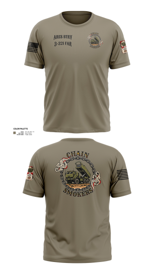 Old School Cotton Feel Shirt, 1/A/3-321 FAR, Army, Teamtime, Team time, sublimation, custom sports apparel, team uniforms, spirit wear, spiritwear, sports uniforms, custom shirts, team store, custom team store, fundraiser sports, apparel fundraiser