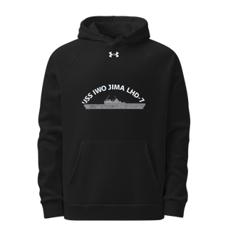 USS IWO JIMA LHD7 FRG Under Armour Hoodie