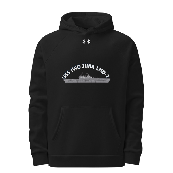 USS IWO JIMA LHD7 FRG Under Armour Hoodie