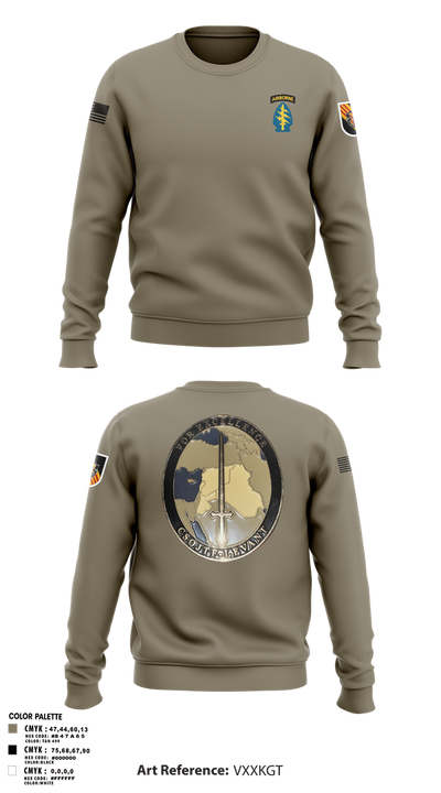 5th Special Forces Group 48922041 Crew Neck Sweatshirt - 1