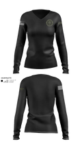 CNT 18227256 Women's Long Sleeve V-neck Shirt - 21