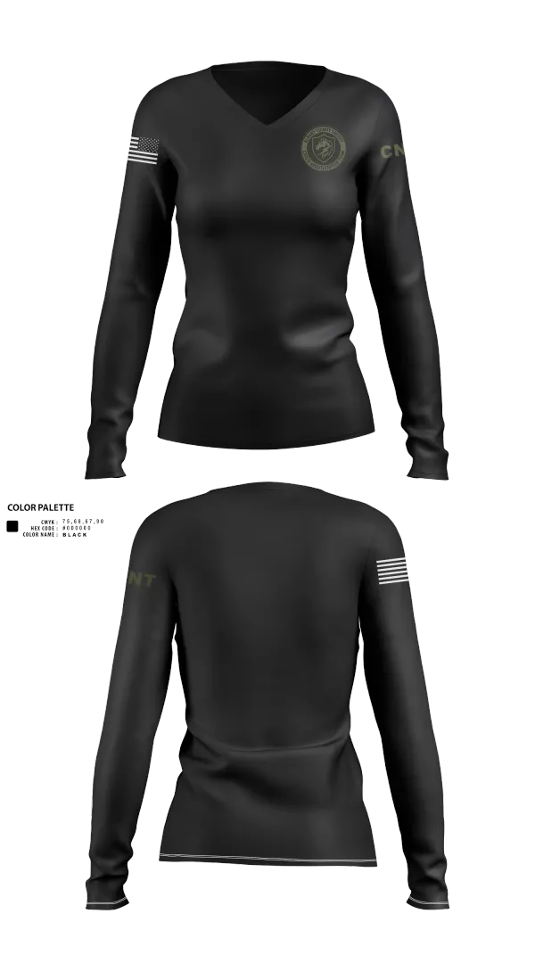 Womens Long Sleeve Vneck Shirt, , , Teamtime, Team time, sublimation, custom sports apparel, team uniforms, spirit wear, spiritwear, sports uniforms, custom shirts, team store, custom team store, fundraiser sports, apparel fundraiser