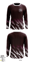 Menomonie mustangs  Long Sleeve Performance Shirt 3