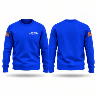 Crew Neck Sweatshirt, Berwyn Heights VFD, Fire Department, Teamtime, Team time, sublimation, custom sports apparel, team uniforms, spirit wear, spiritwear, sports uniforms, custom shirts, team store, custom team store, fundraiser sports, apparel fundraiser