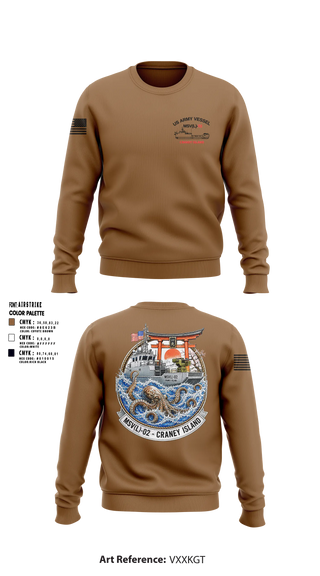 Crew Neck Sweatshirt, MSV, Army, Teamtime, Team time, sublimation, custom sports apparel, team uniforms, spirit wear, spiritwear, sports uniforms, custom shirts, team store, custom team store, fundraiser sports, apparel fundraiser